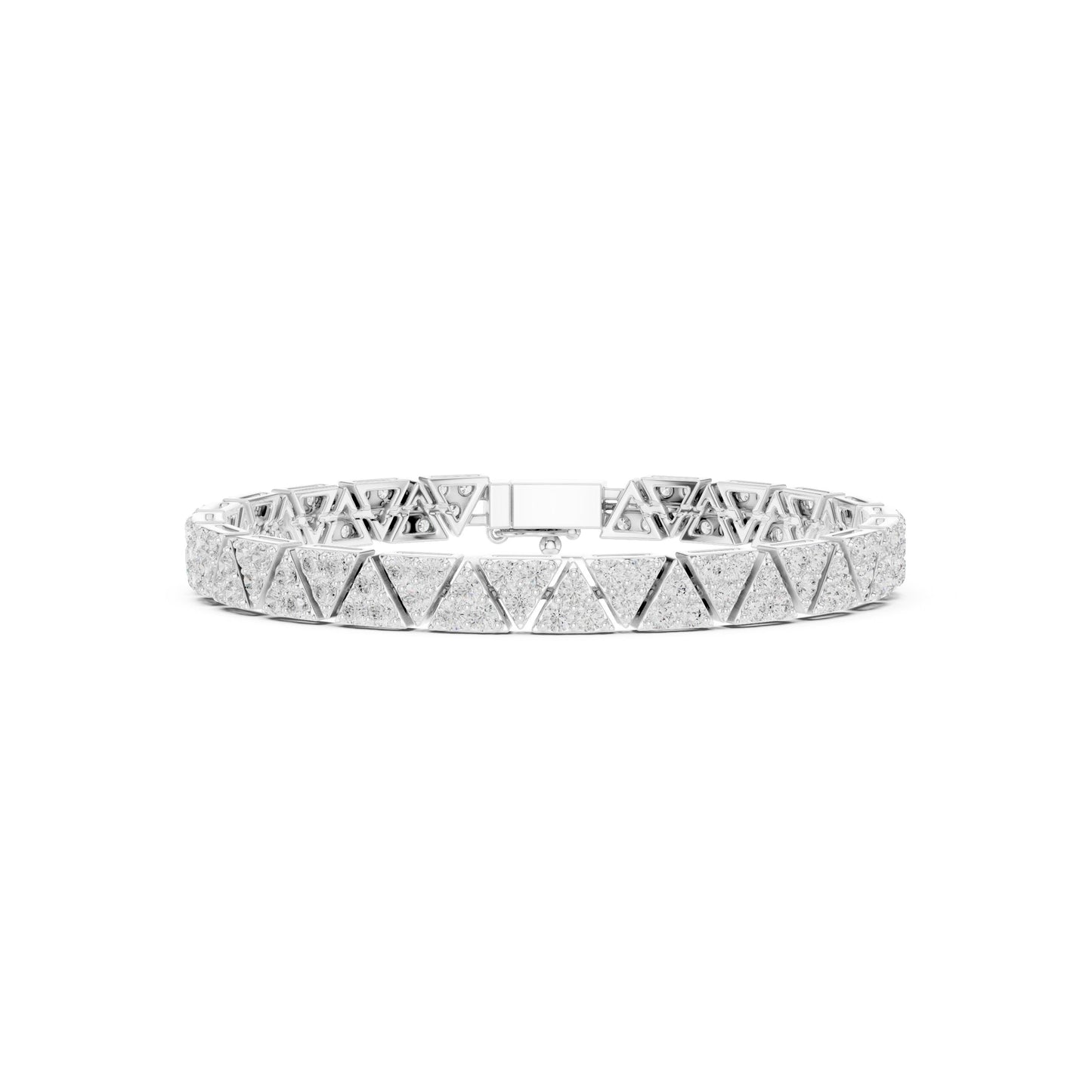 Men's Round Tennis Lab Grown Diamond Bracelet