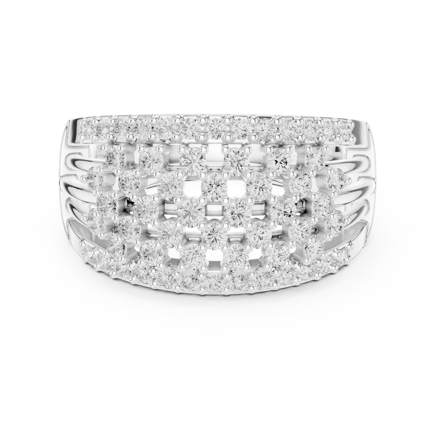 Round Halo Lab Grown Diamond Ring
