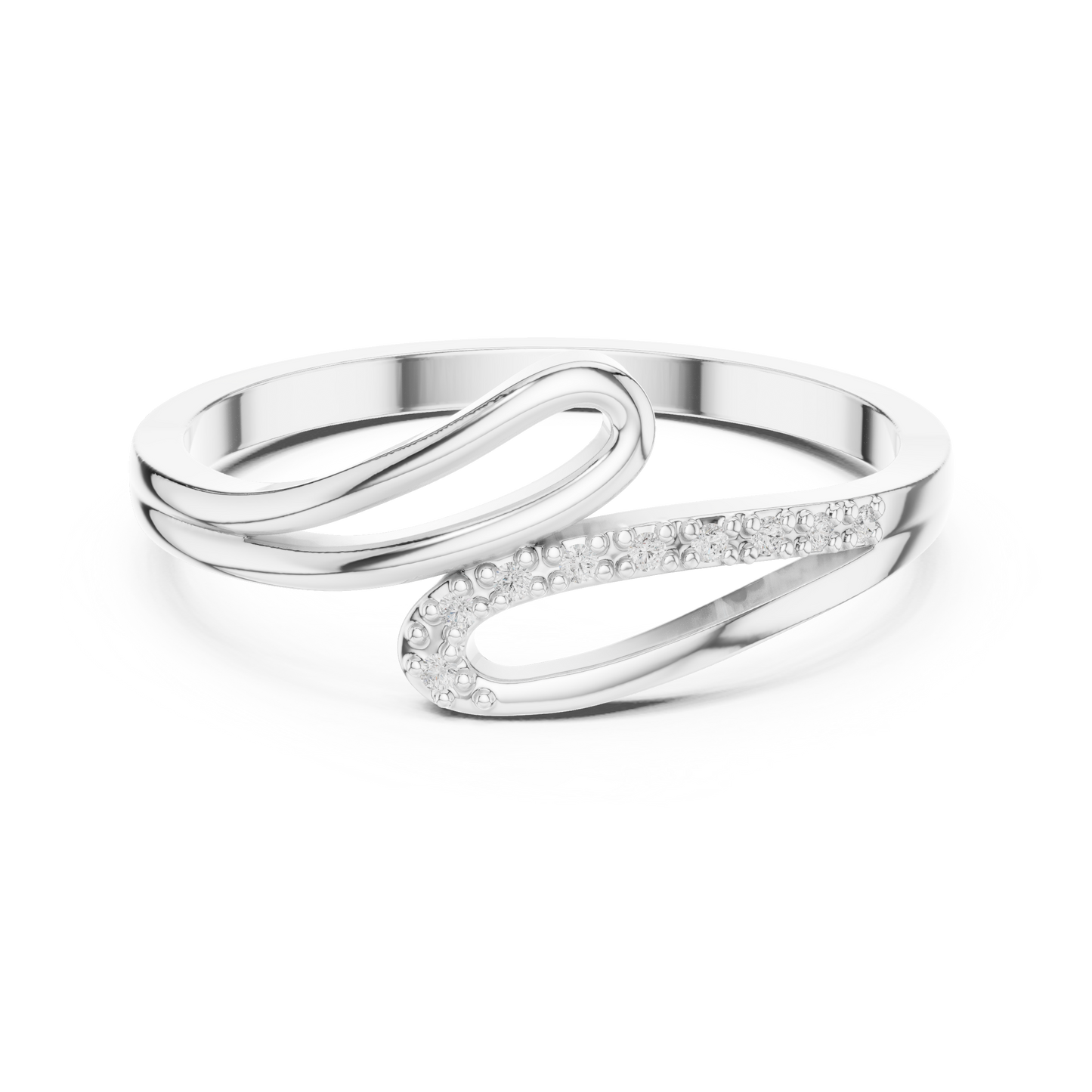 Mixed Shape Lab Grown Diamond Halo Ring