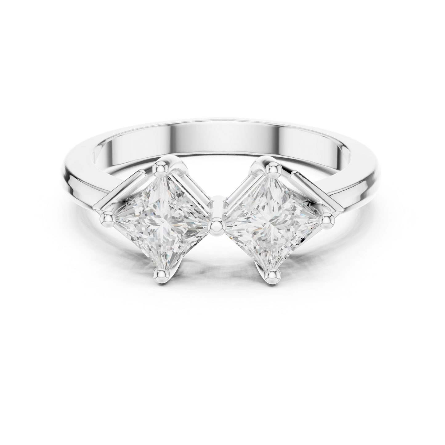 Mixed Shape Lab Grown Diamond Three Stone Ring