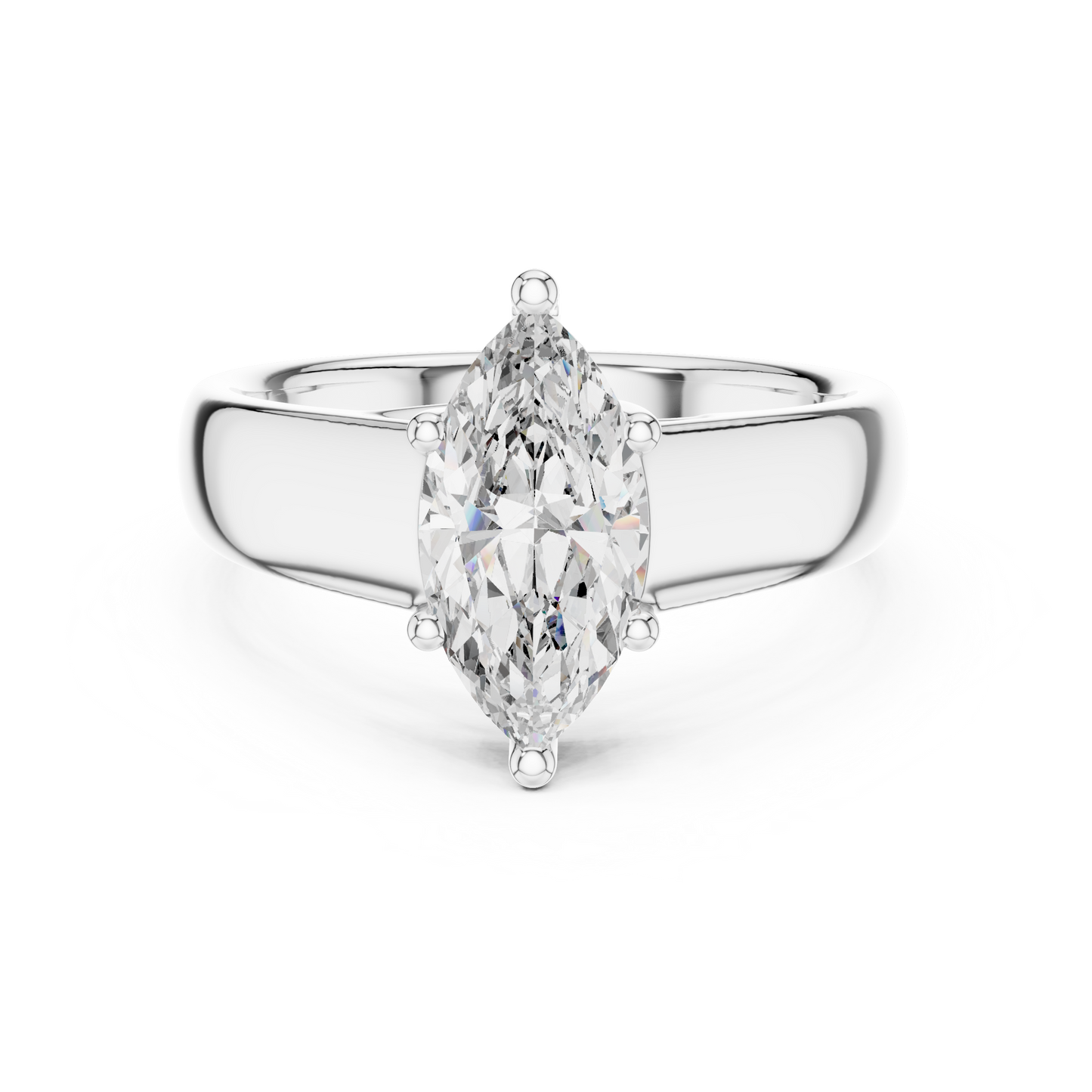 Oval Solitaire Lab Grown Diamond Ring