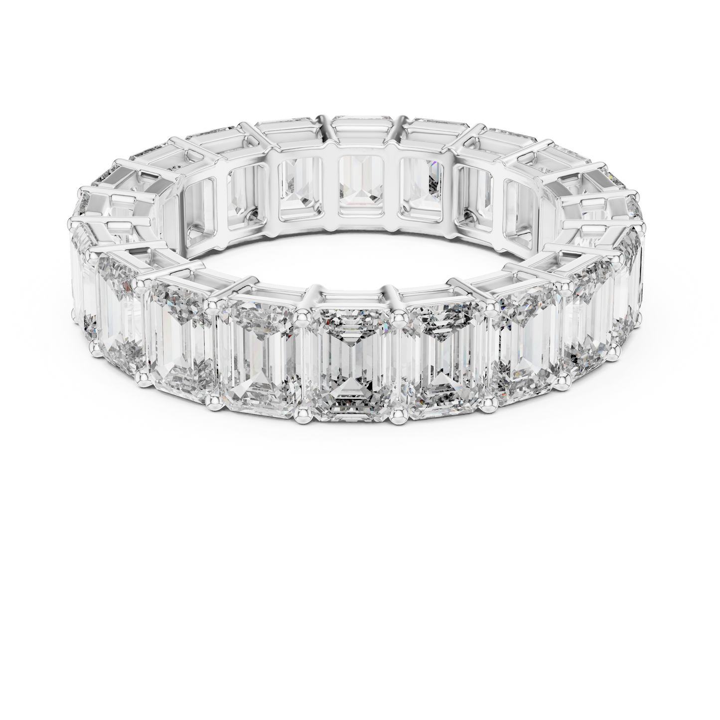 Mixed Shape Lab Grown Diamond Eternity Ring