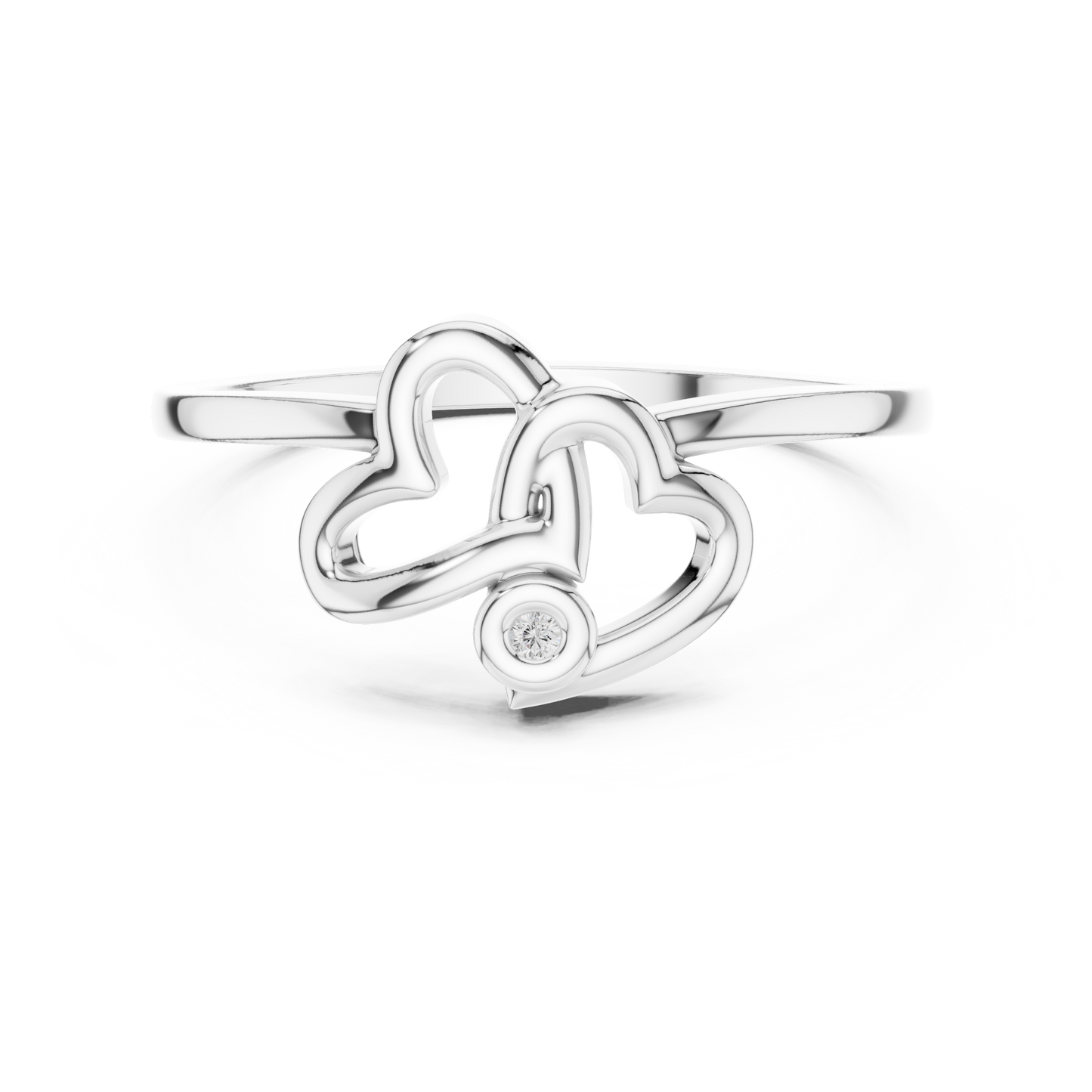 Round Solitaire Lab Grown Diamond Ring