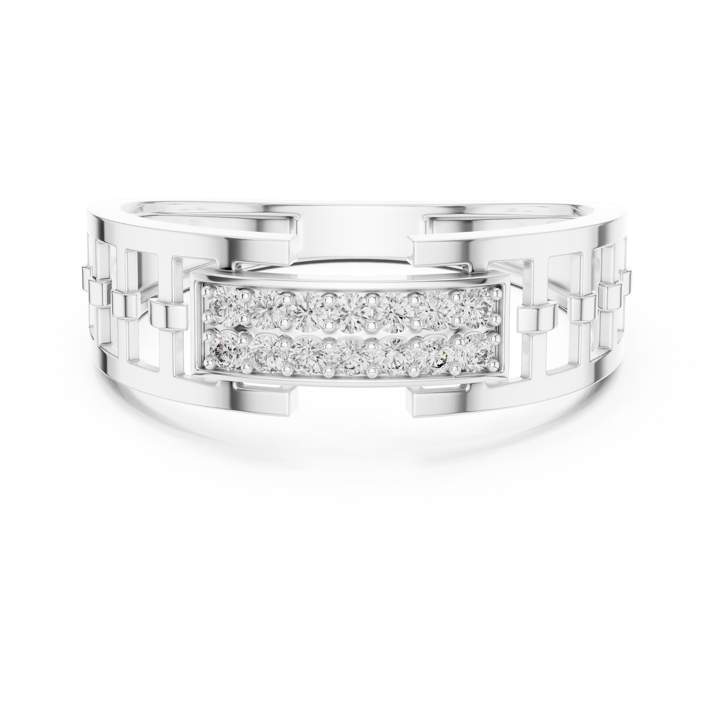 Round Halo Lab Grown Diamond Ring