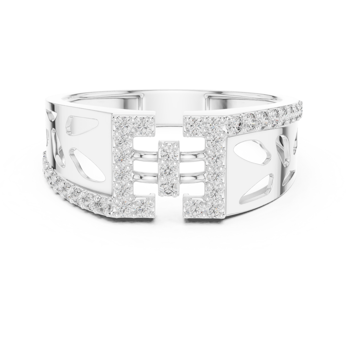 Round Halo Lab Grown Diamond Ring