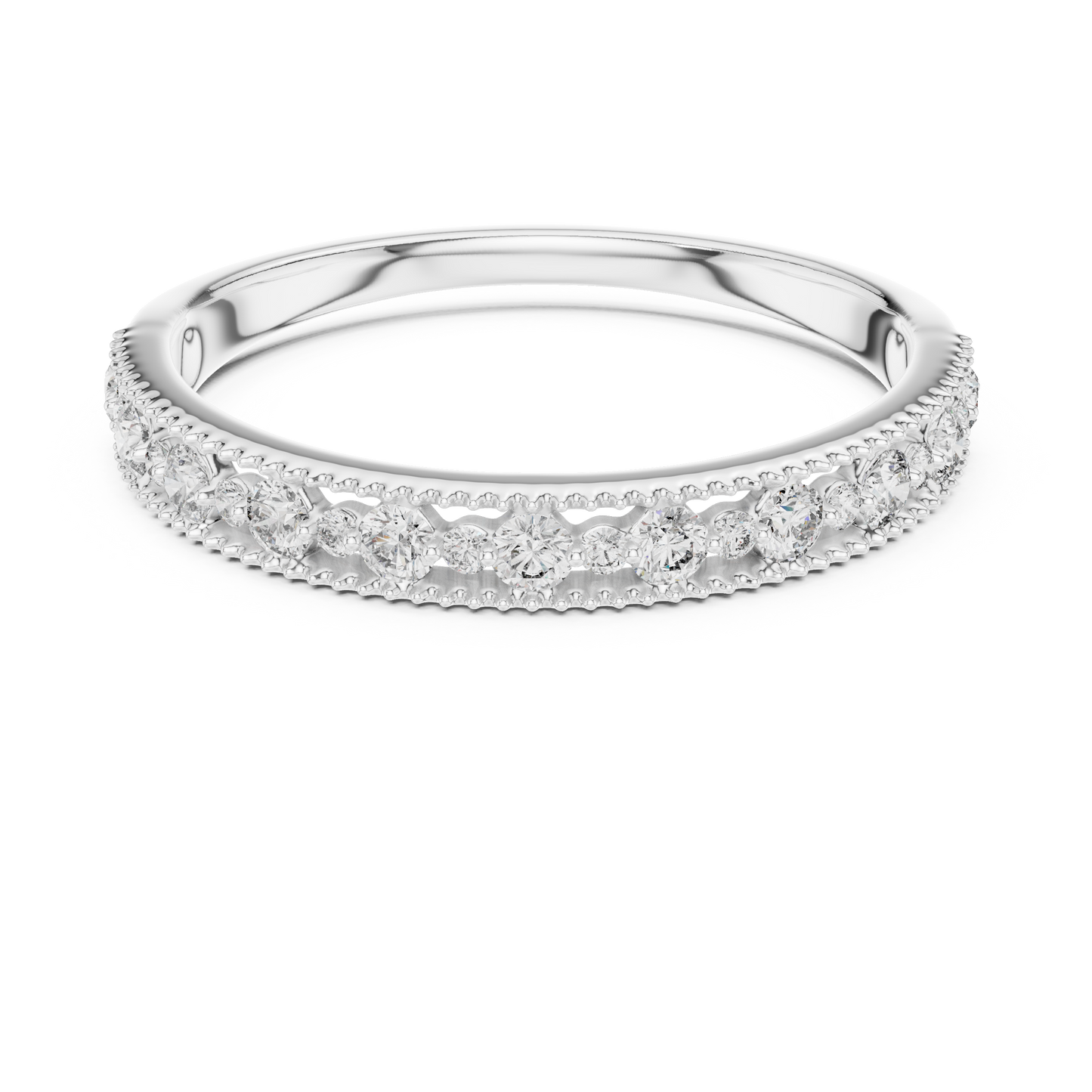 Round Halo Lab Grown Diamond Ring
