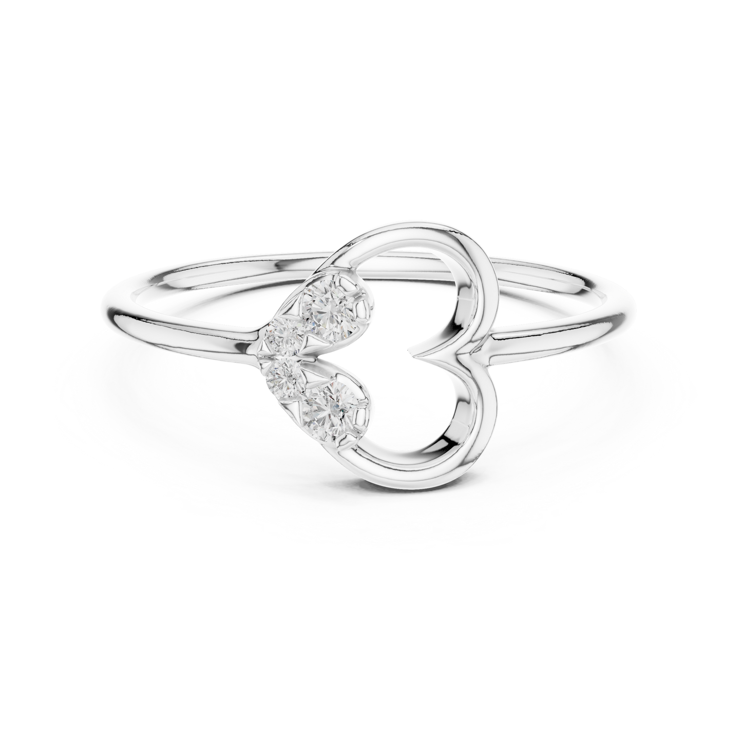 Mixed Shape Lab Grown Diamond Halo Ring
