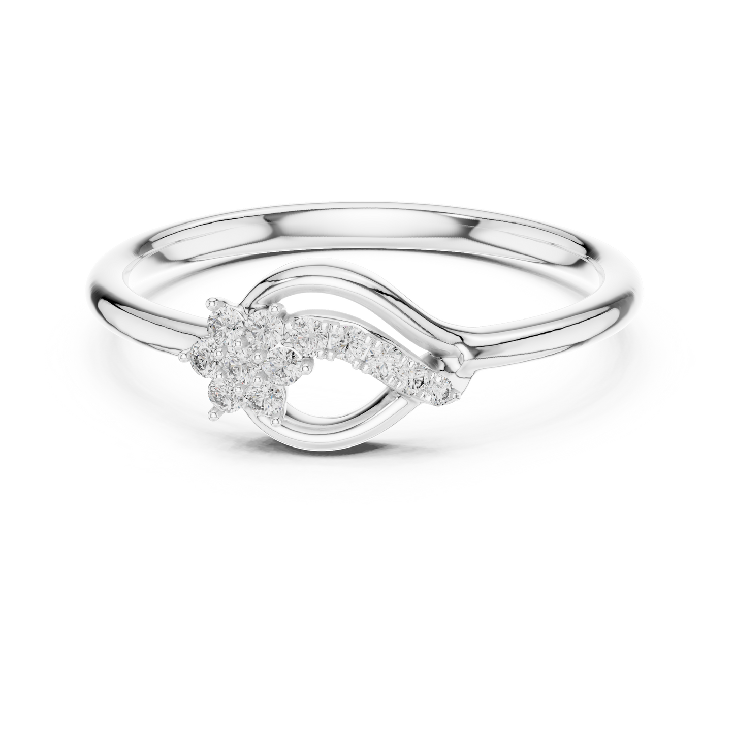 Round Halo Lab Grown Diamond Ring