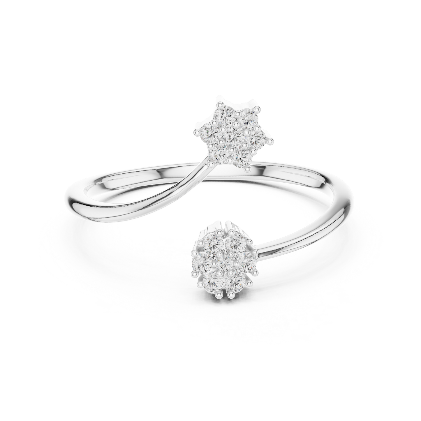 Round Halo Lab Grown Diamond Ring