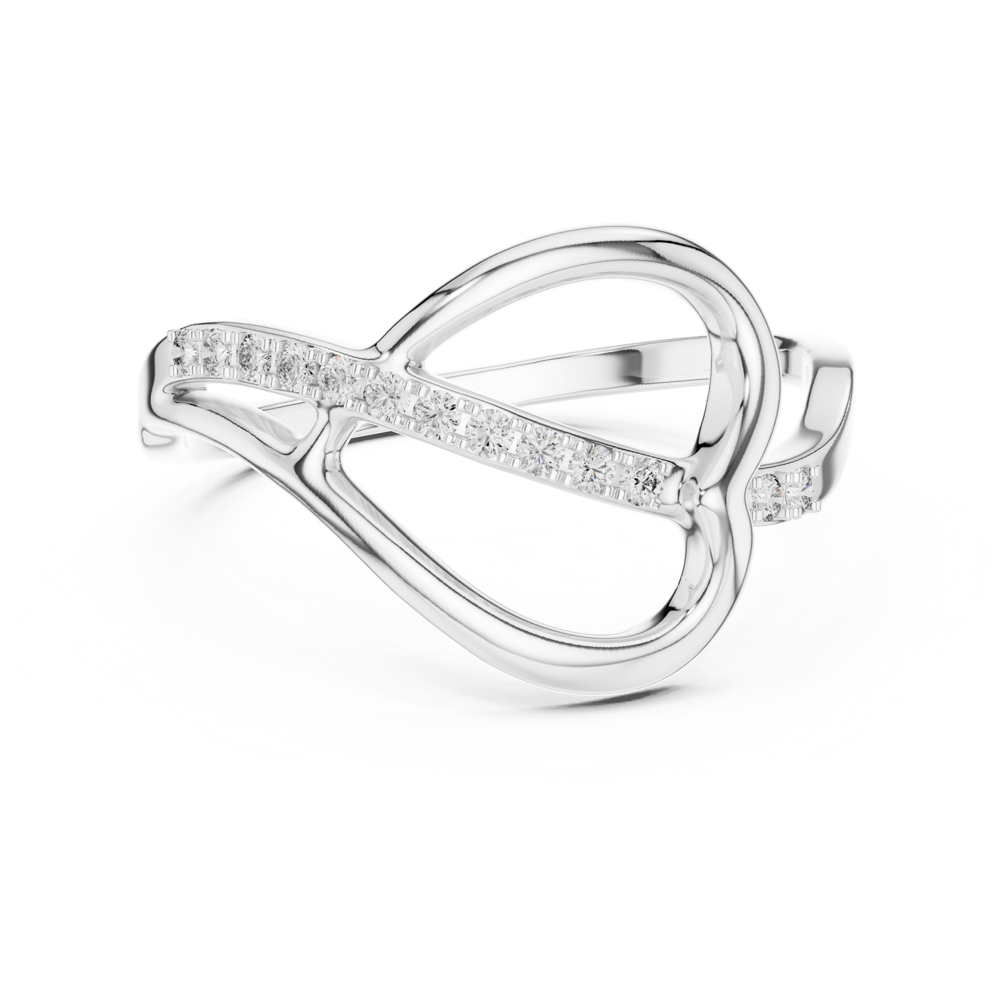 Round Halo Lab Grown Diamond Ring