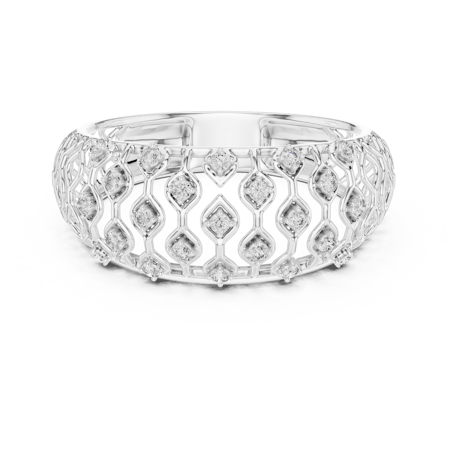 Round Eternity Lab Grown Diamond Ring