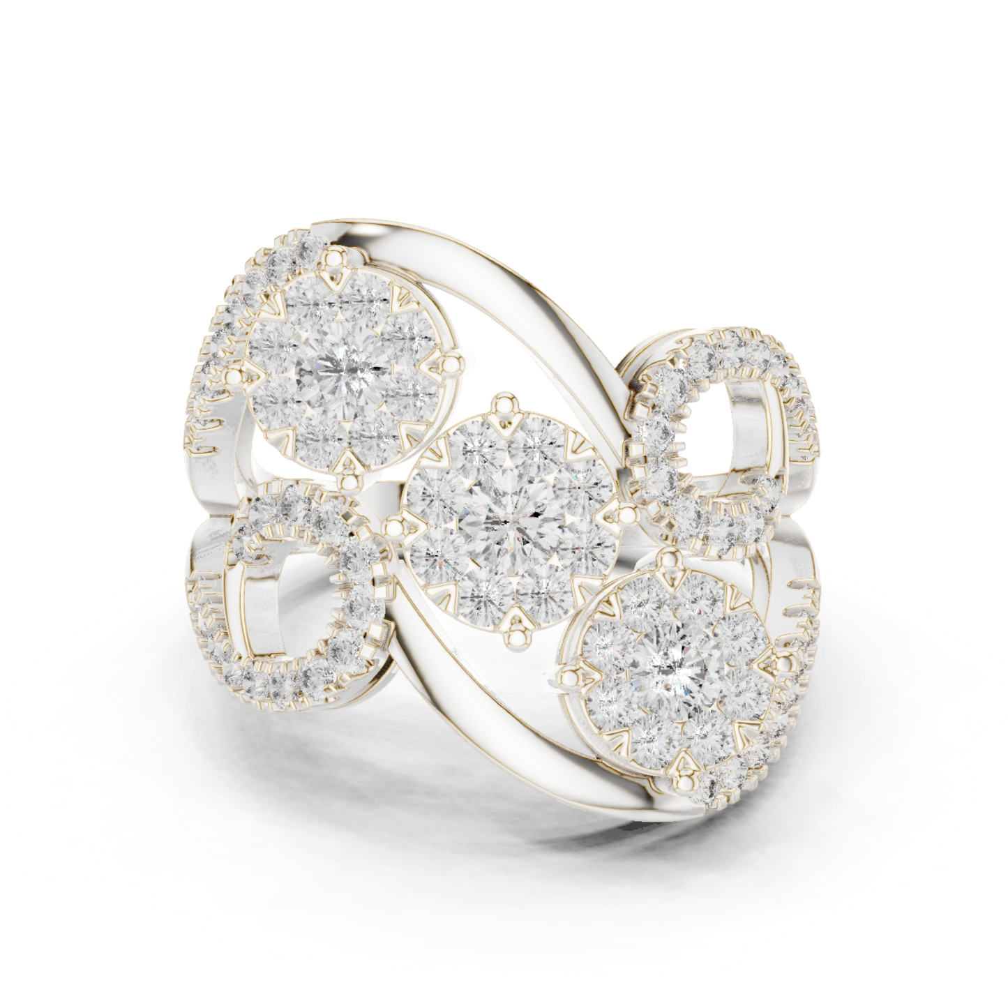 Round Halo Lab Grown Diamond Ring