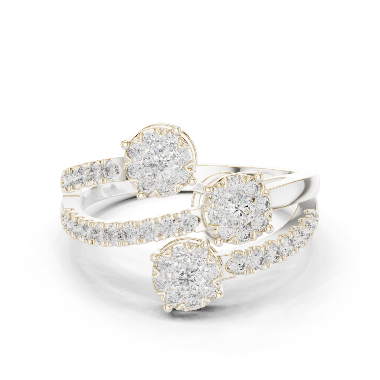 Round Halo Lab Grown Diamond Ring