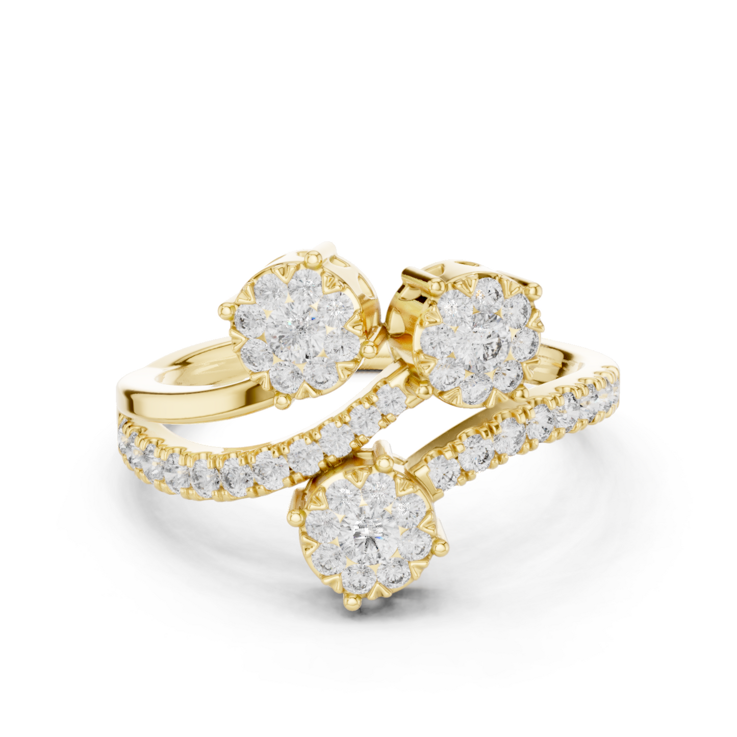 Round Halo Lab Grown Diamond Ring