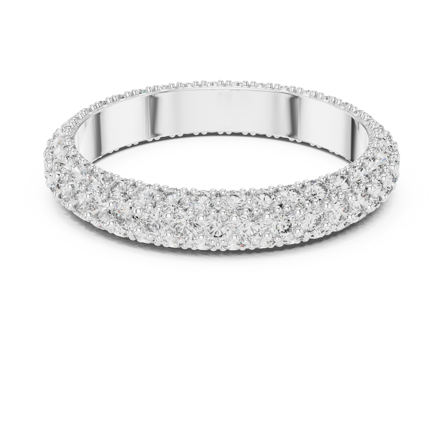 Round Eternity Lab Grown Diamond Ring