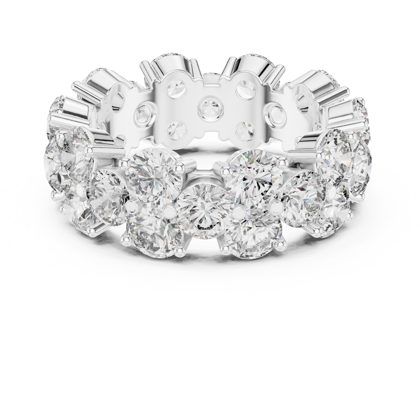 Mixed Shape Lab Grown Diamond Halo Ring
