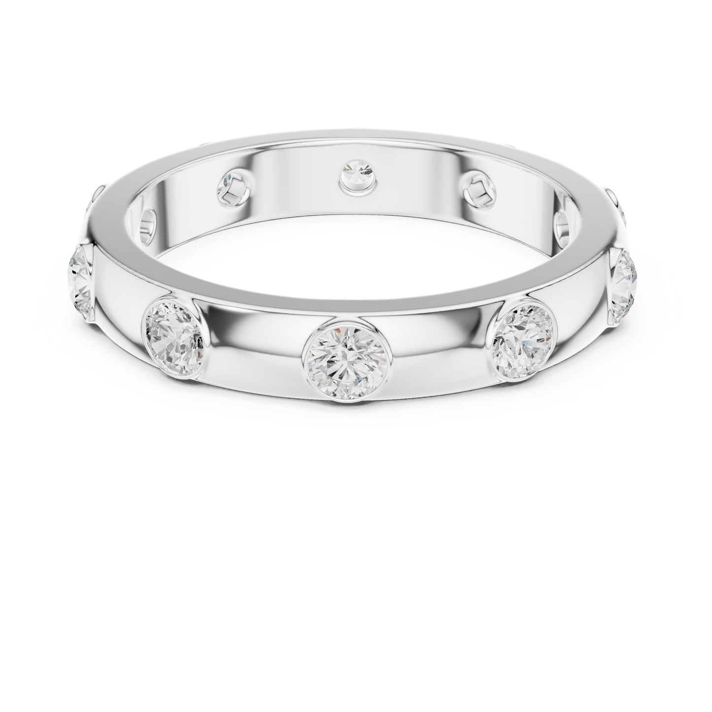 Round Eternity Lab Grown Diamond Ring