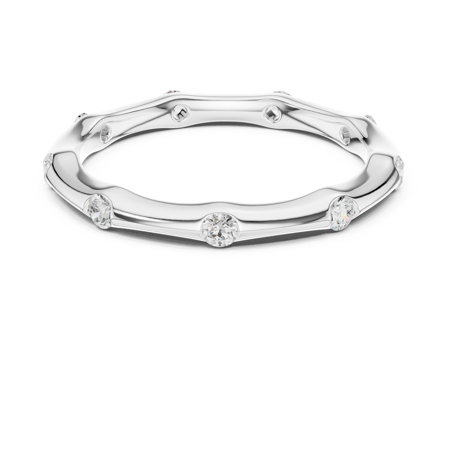 Round Eternity Lab Grown Diamond Ring