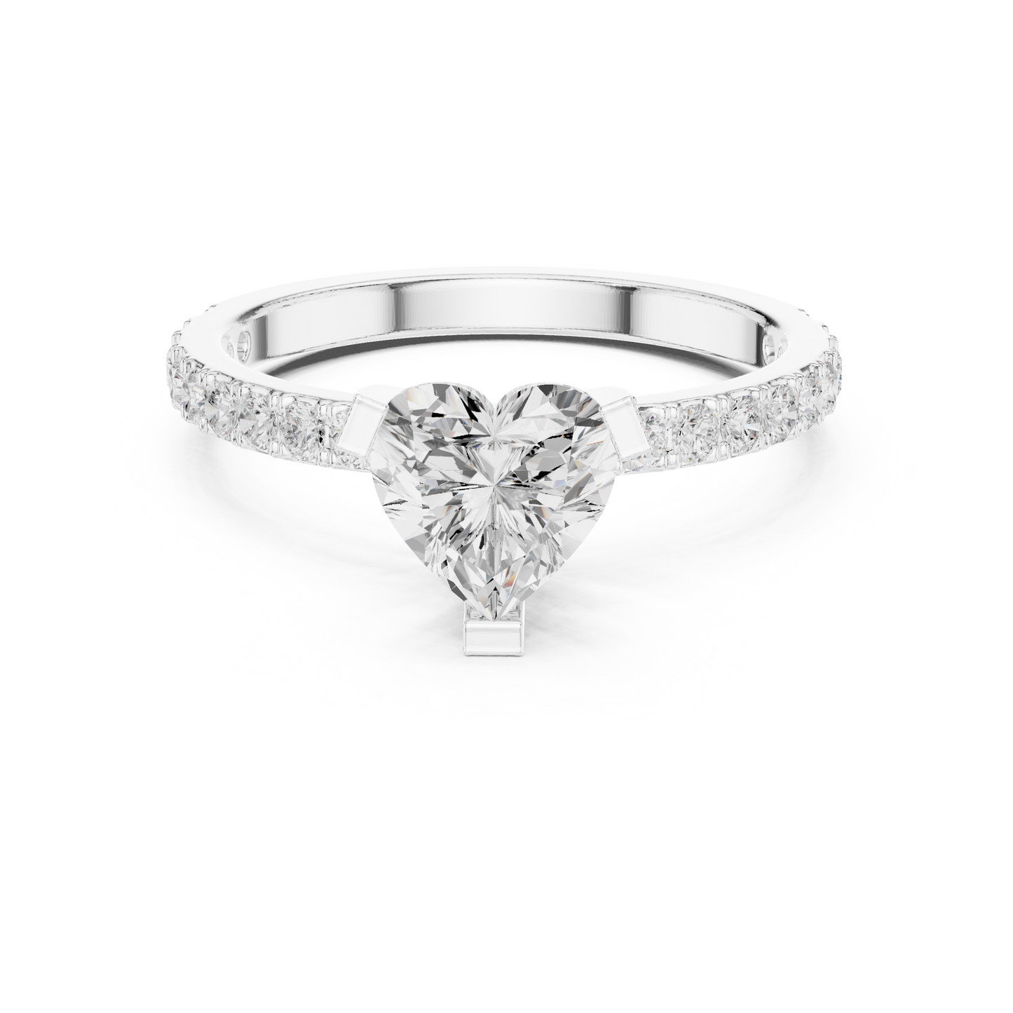 Mixed Shape Lab Grown Diamond Halo Ring