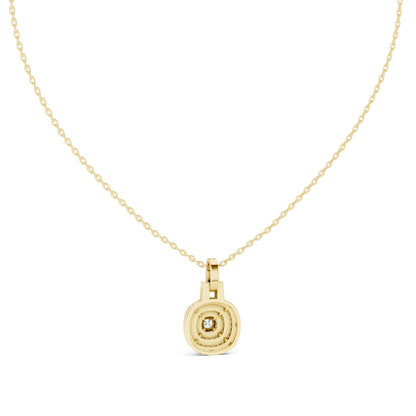 Cushion Lab Grown Diamond Halo Pendant