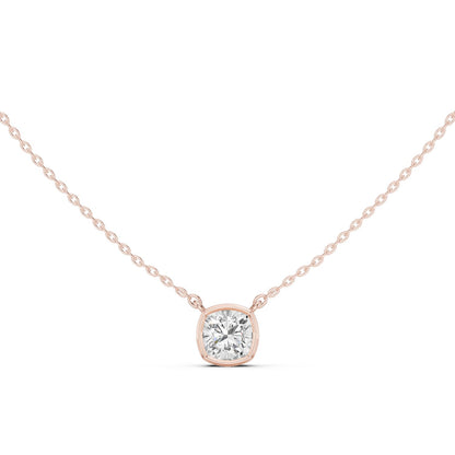 Cushion Lab Grown Diamond Pendant