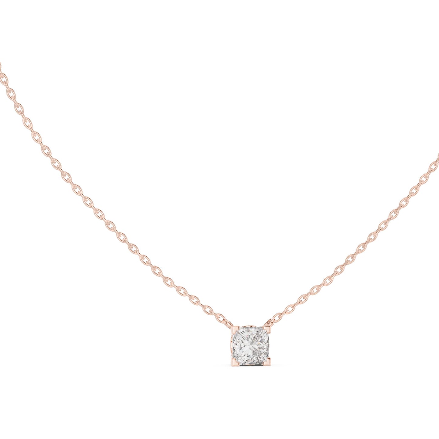 Cushion Lab Grown Diamond Pendant