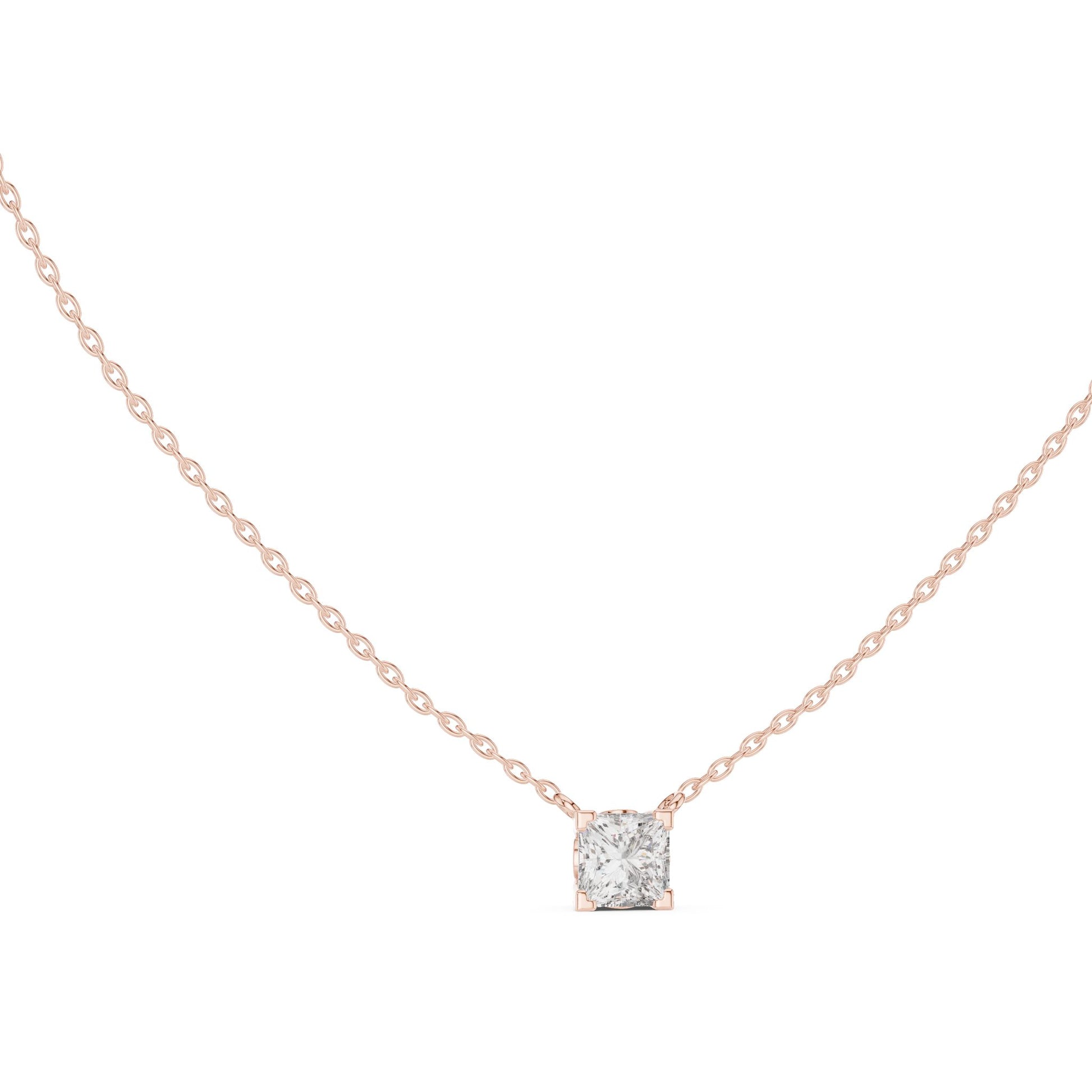 Cushion Lab Grown Diamond Pendant
