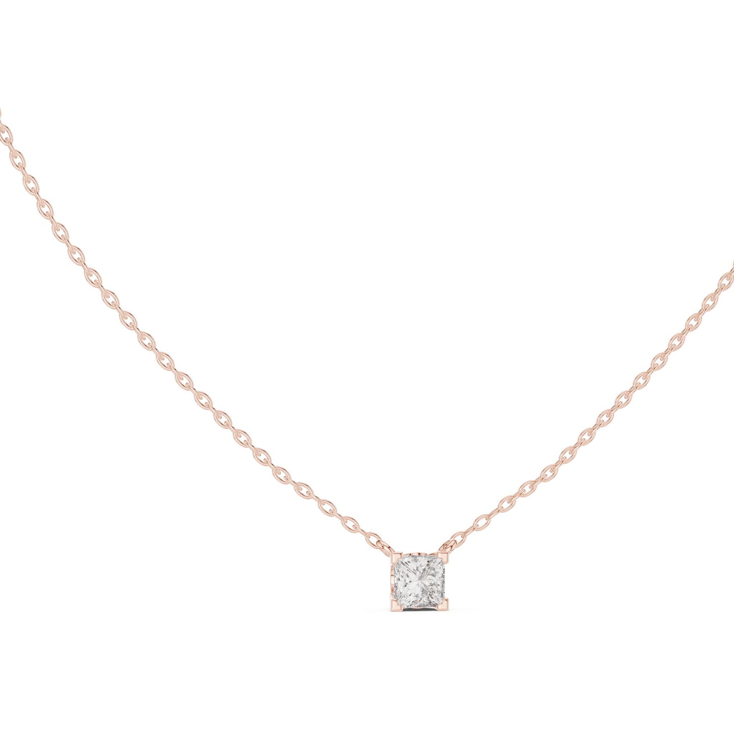 Cushion Lab Grown Diamond Pendant
