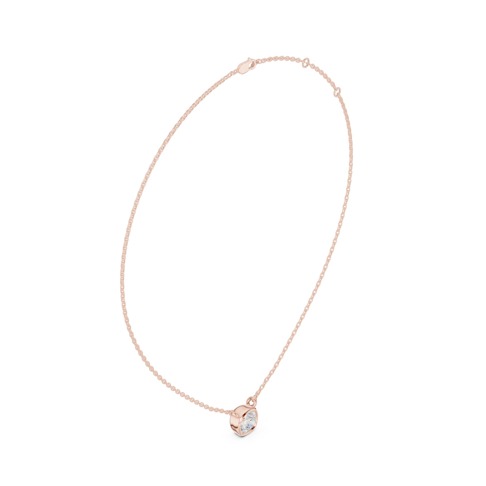 Cushion Lab Grown Diamond Pendant