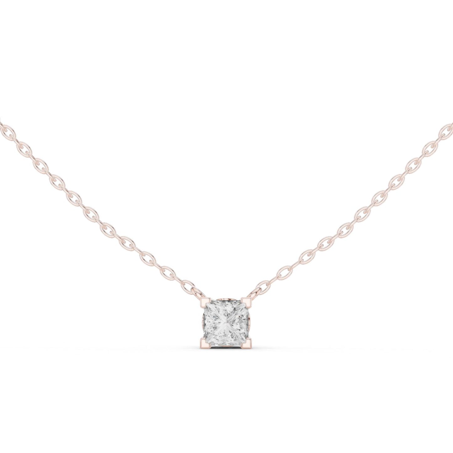 Cushion Lab Grown Diamond Pendant