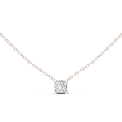 Cushion Lab Grown Diamond Pendant