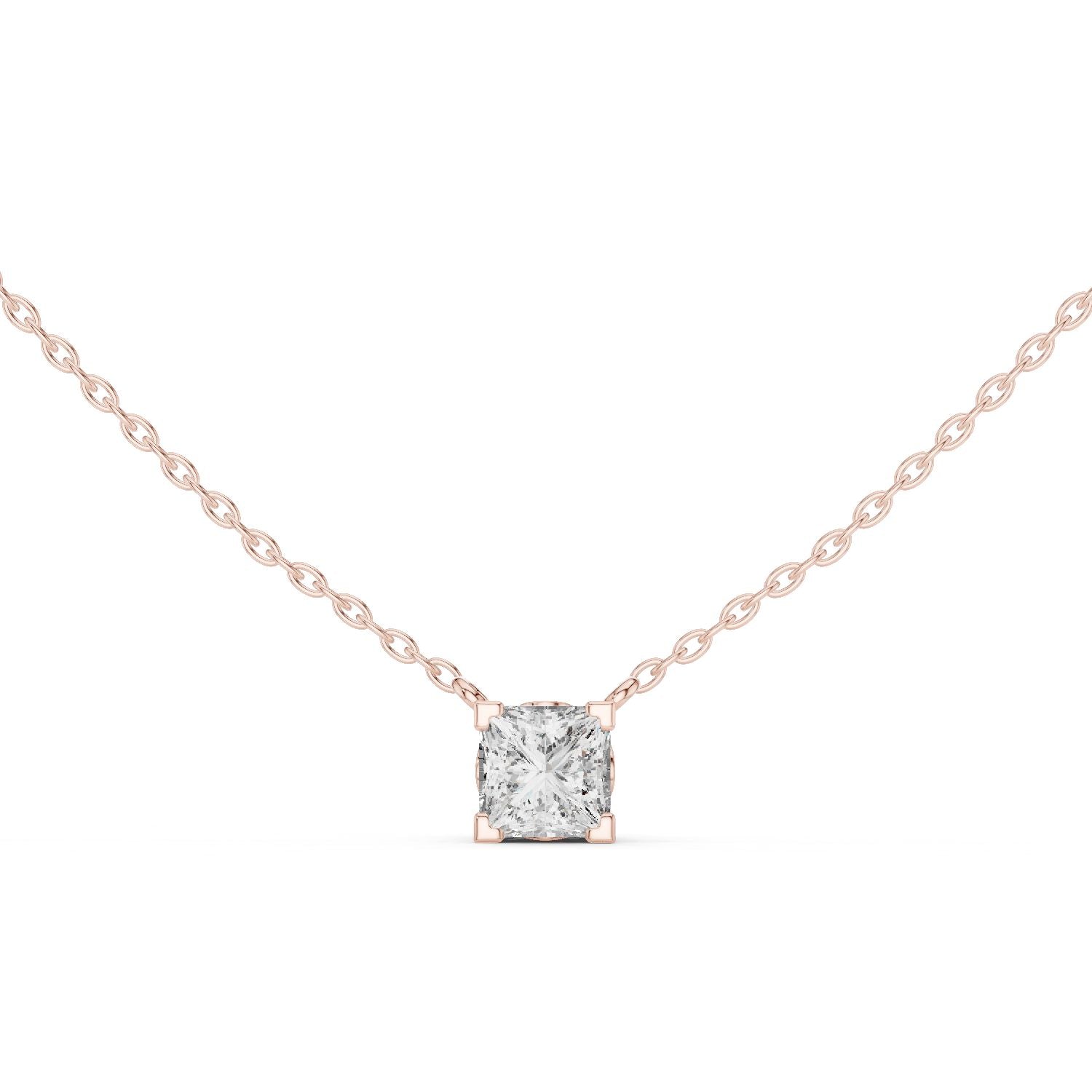 Cushion Lab Grown Diamond Pendant