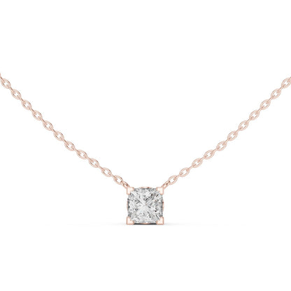 Cushion Lab Grown Diamond Pendant