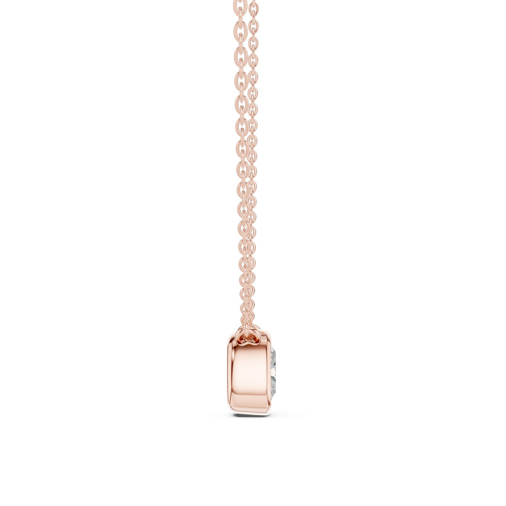 Cushion Lab Grown Diamond Pendant