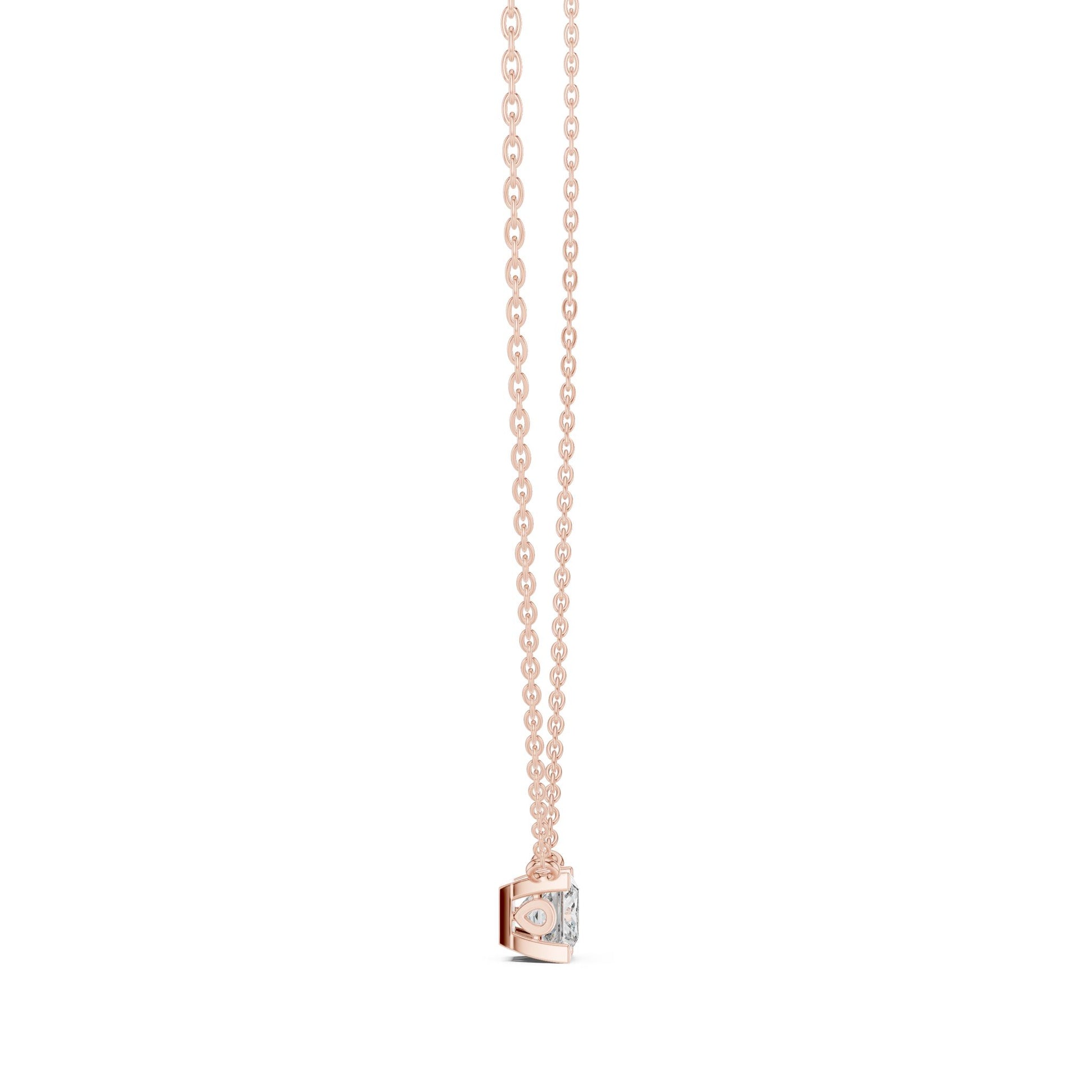 Cushion Lab Grown Diamond Pendant