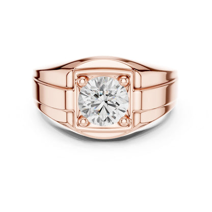 Men's Cushion Lab Grown Diamond Ring