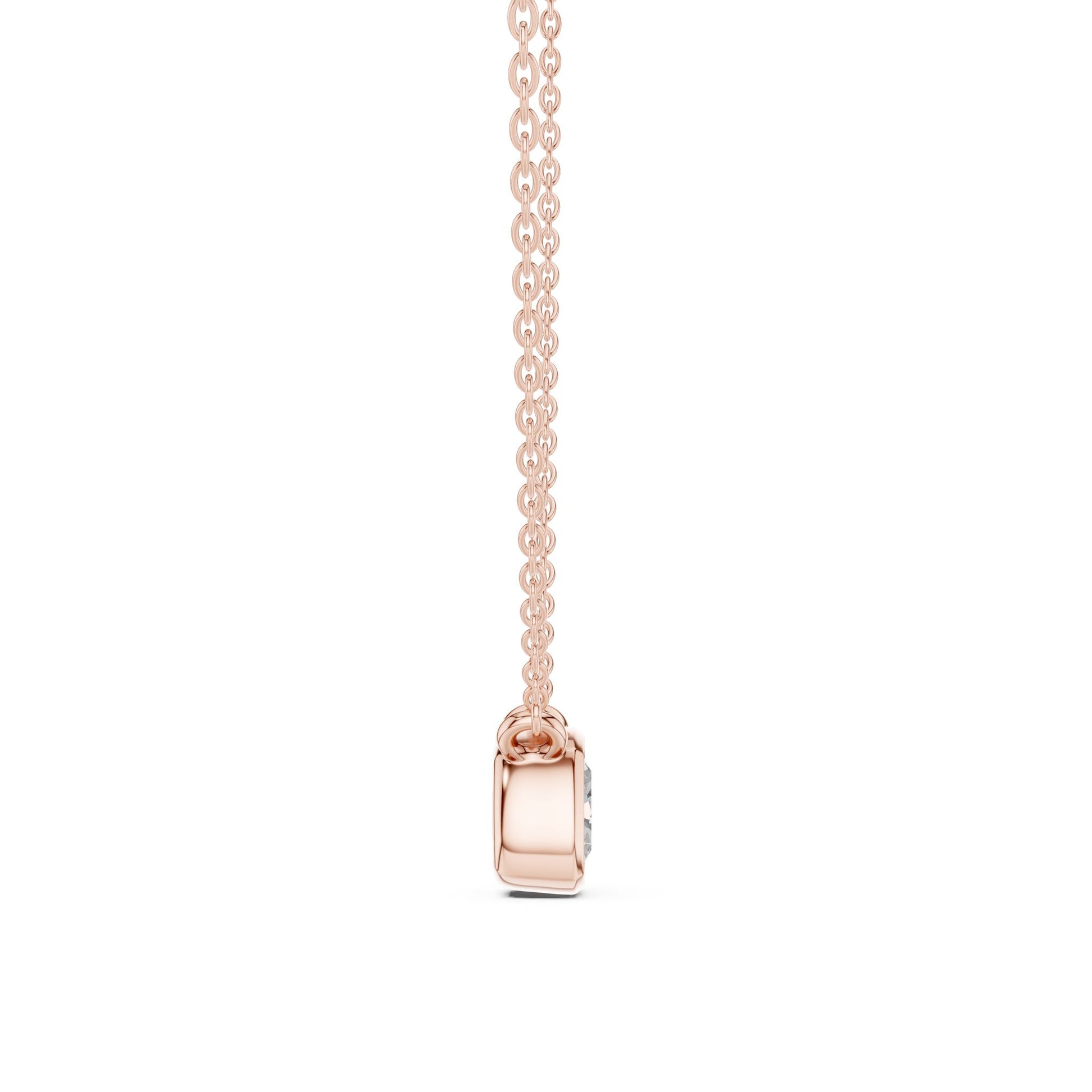 Cushion Lab Grown Diamond Pendant