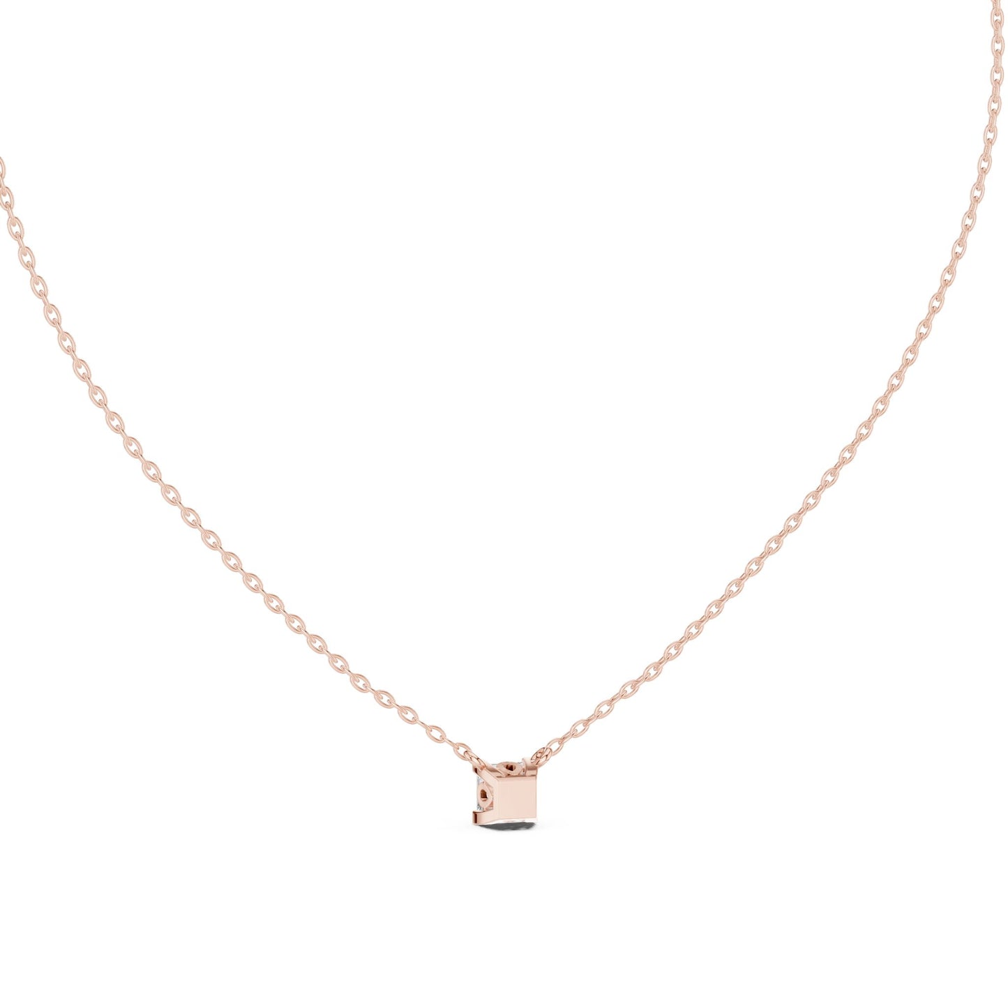 Cushion Lab Grown Diamond Pendant