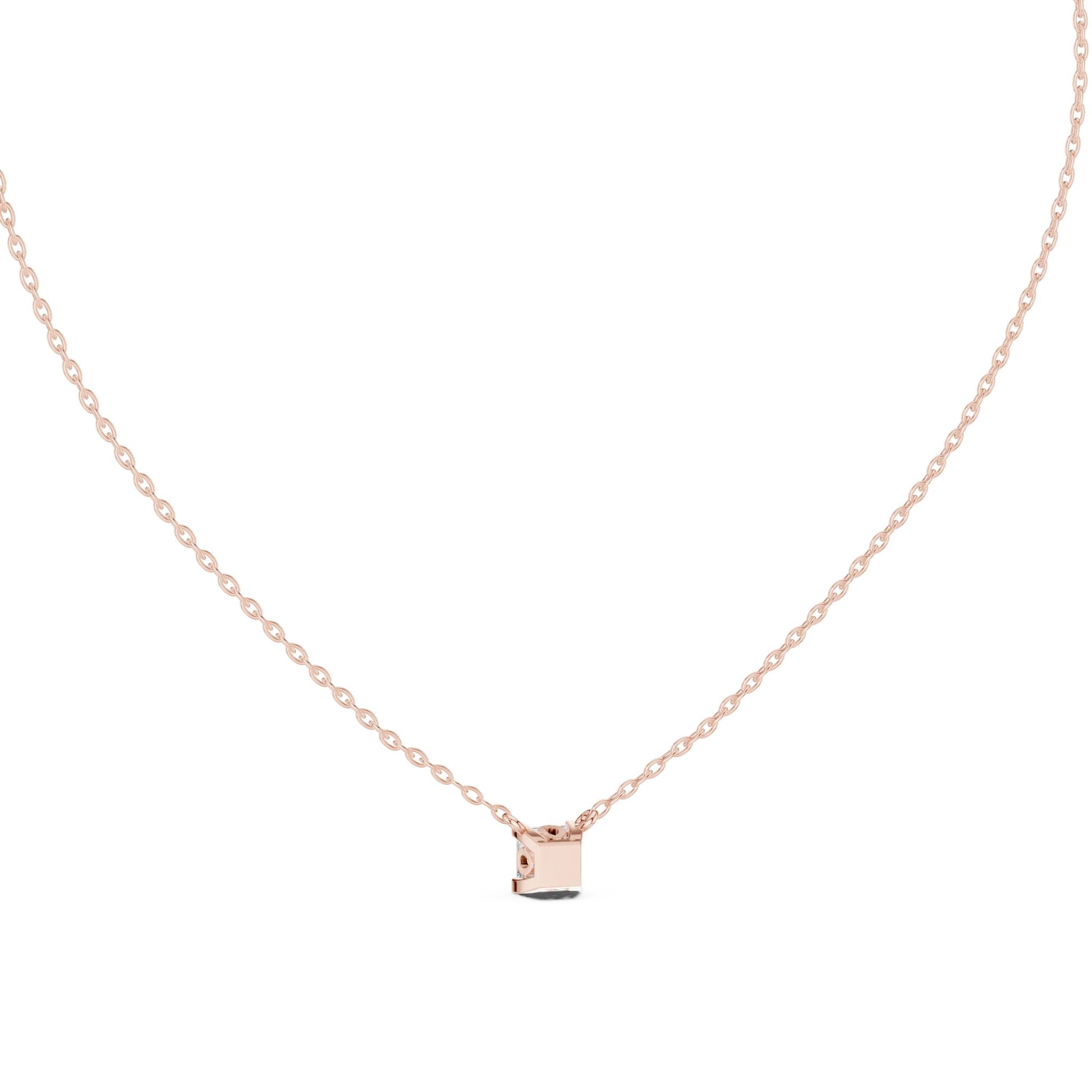 Cushion Lab Grown Diamond Pendant