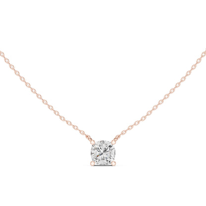 Cushion Lab Grown Diamond Pendant