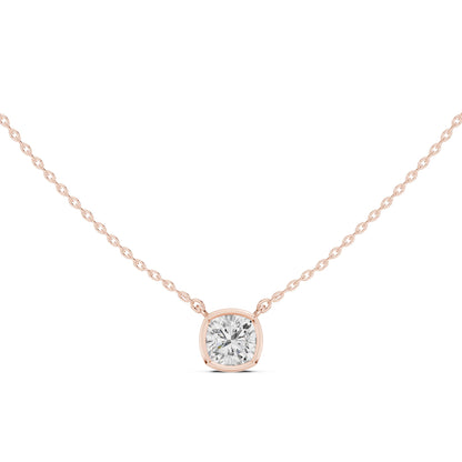 Cushion Lab Grown Diamond Pendant