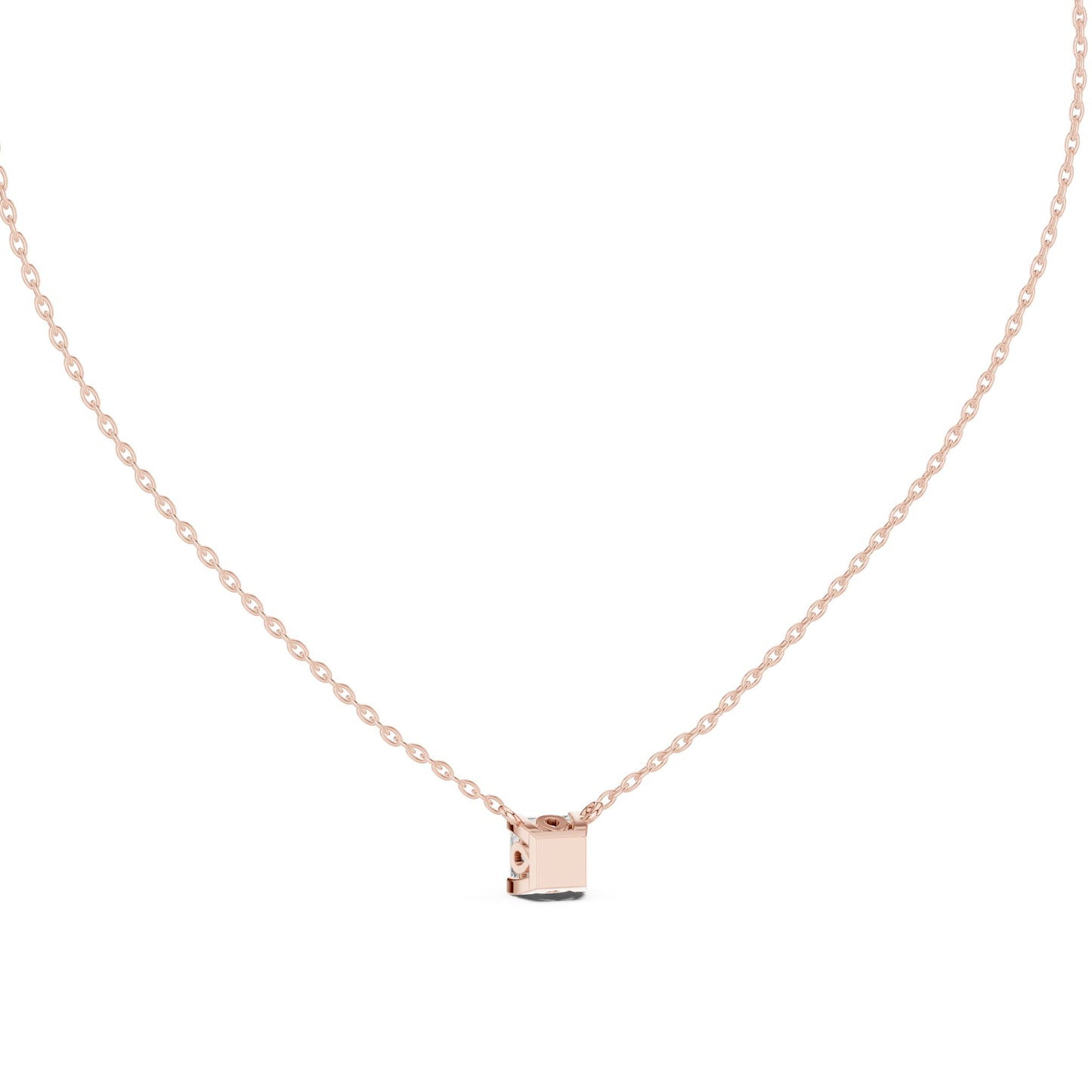 Cushion Lab Grown Diamond Pendant