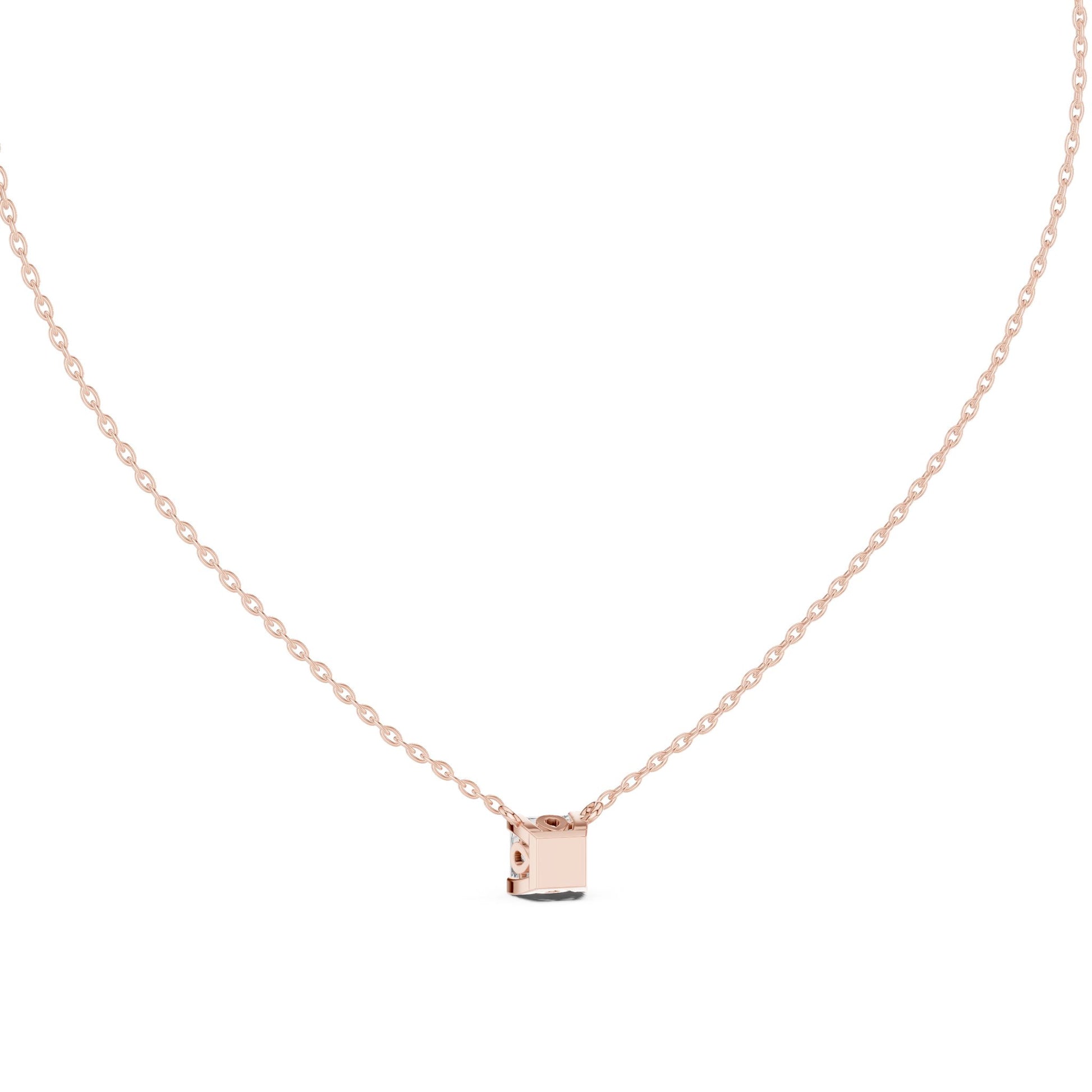 Cushion Lab Grown Diamond Pendant