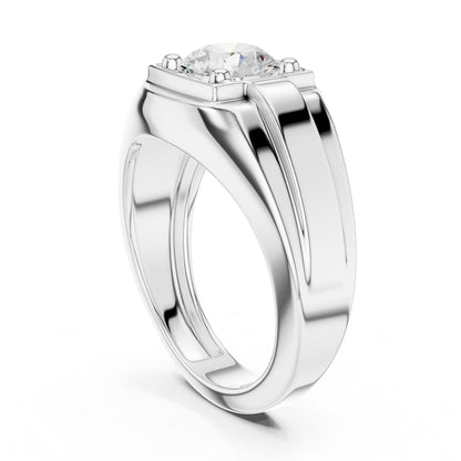 Men's Cushion Lab Grown Diamond Ring