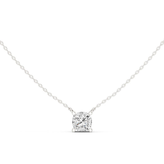 Cushion Lab Grown Diamond Pendant