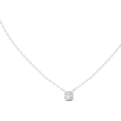 Cushion Lab Grown Diamond Pendant