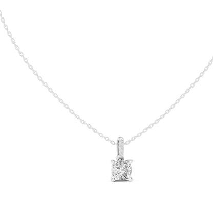 Cushion Lab Grown Diamond Pendant