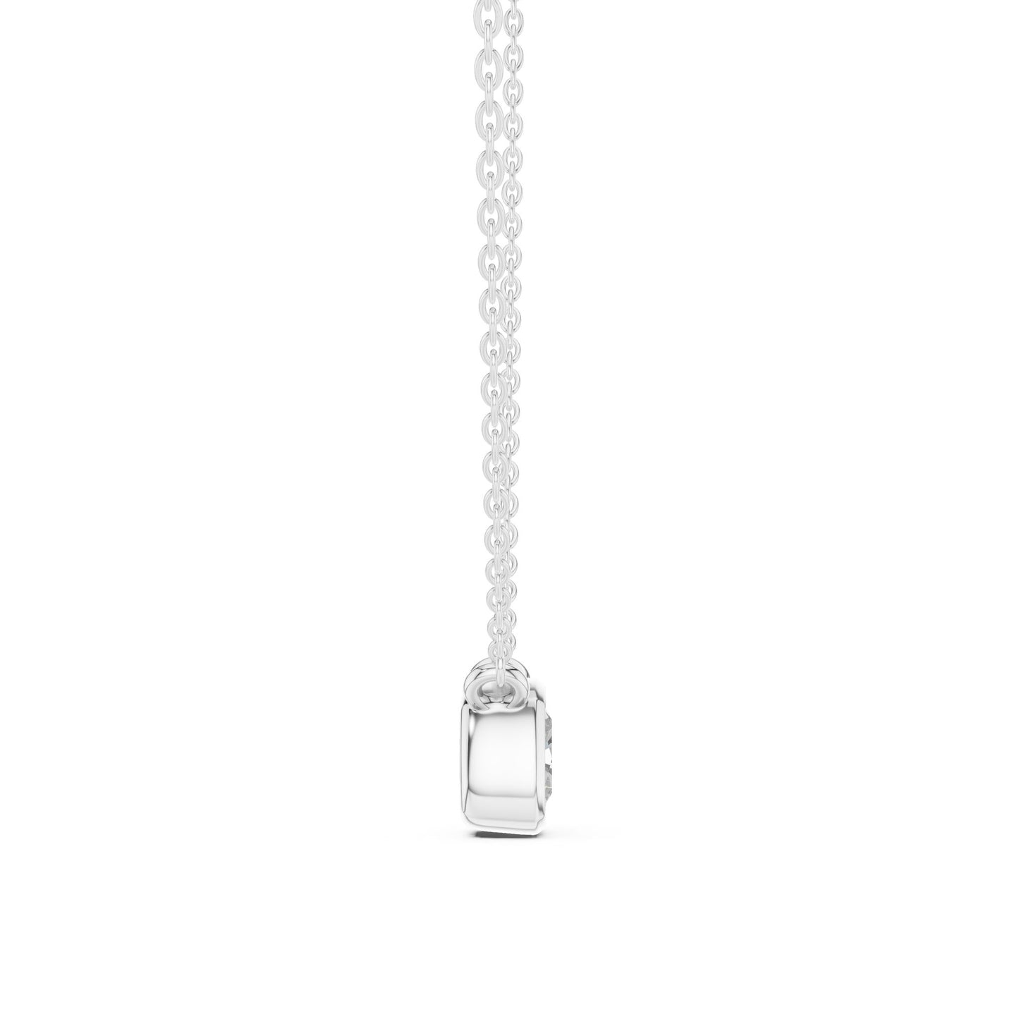 Cushion Lab Grown Diamond Pendant