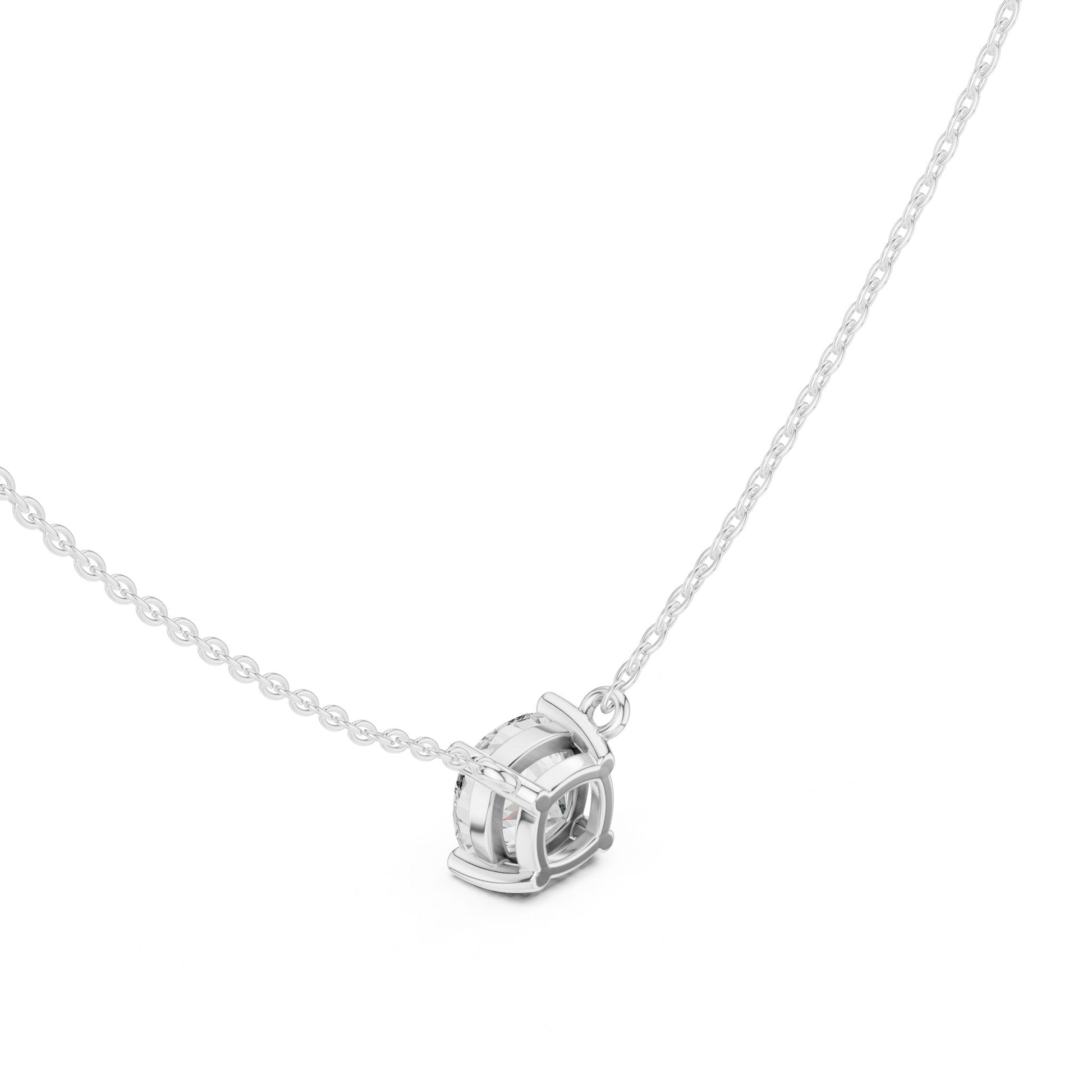 Cushion Lab Grown Diamond Pendant