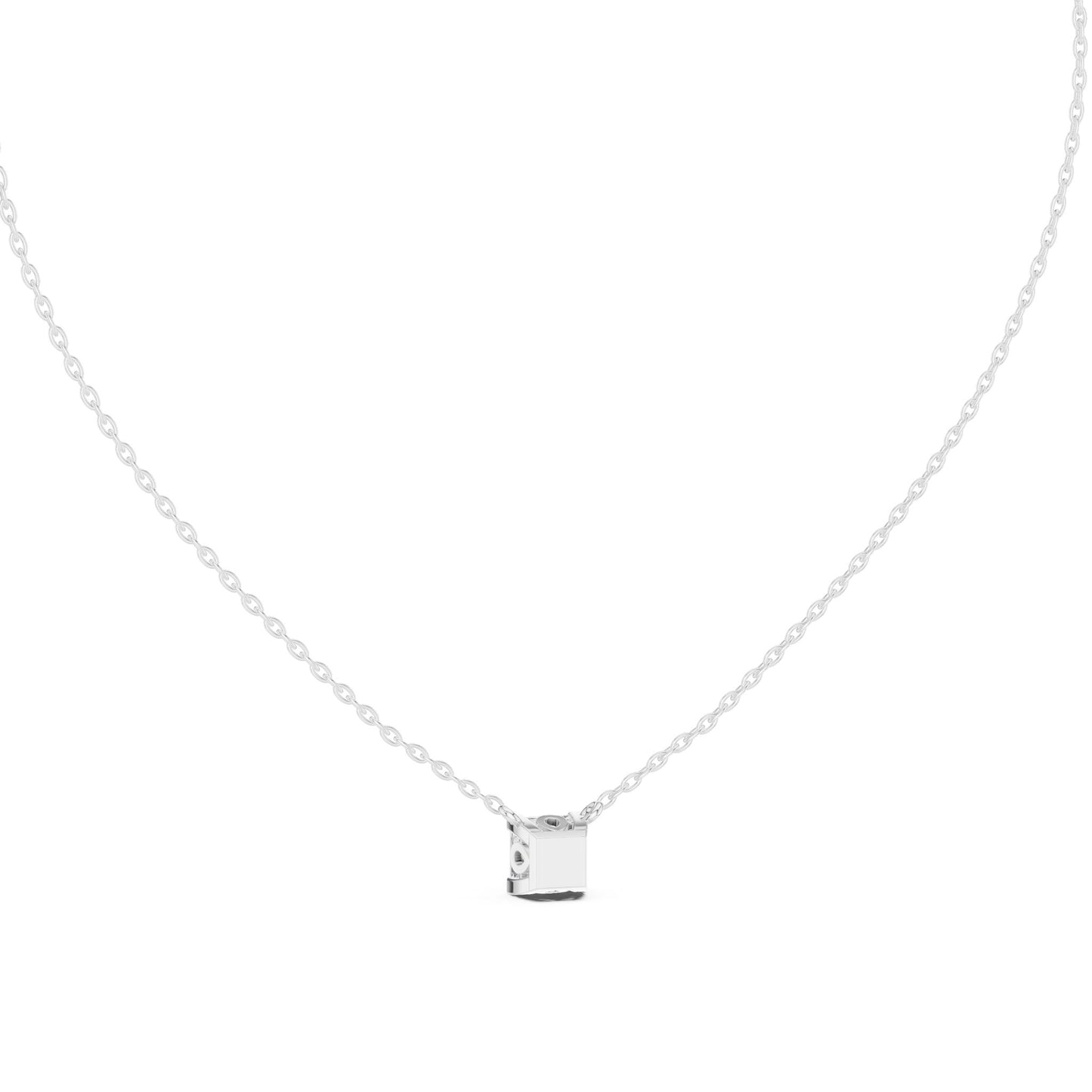 Cushion Lab Grown Diamond Pendant